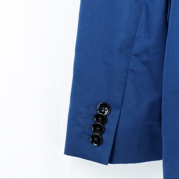 Express Slim Photographer Cotton Sateen Blazer - Picture 4 of 6